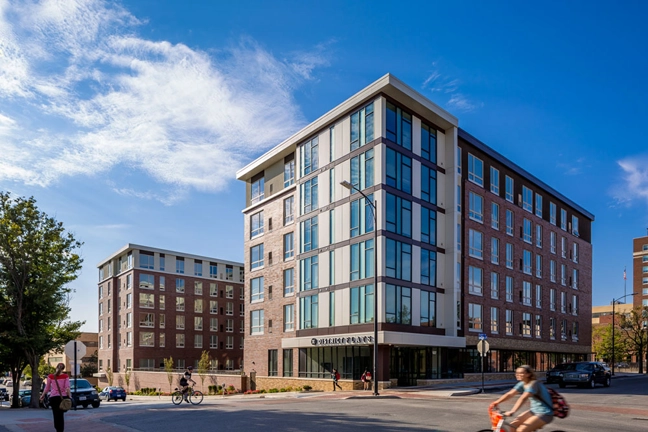 District Flats student housing developed by Opus